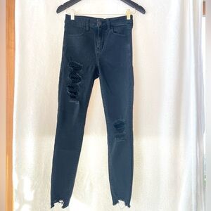 Black AE Skinny Jeans